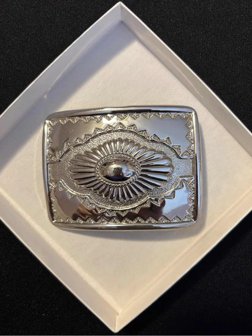 Engraved Belt Buckle